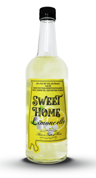 Sweet Home Limoncello Bottle
